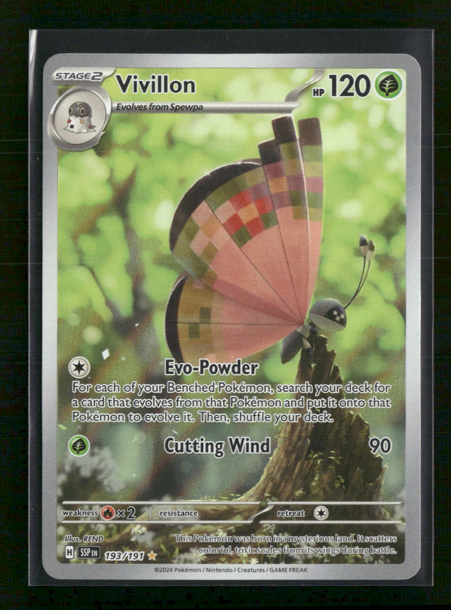 SV08: Surging Sparks Vivillon #193/191