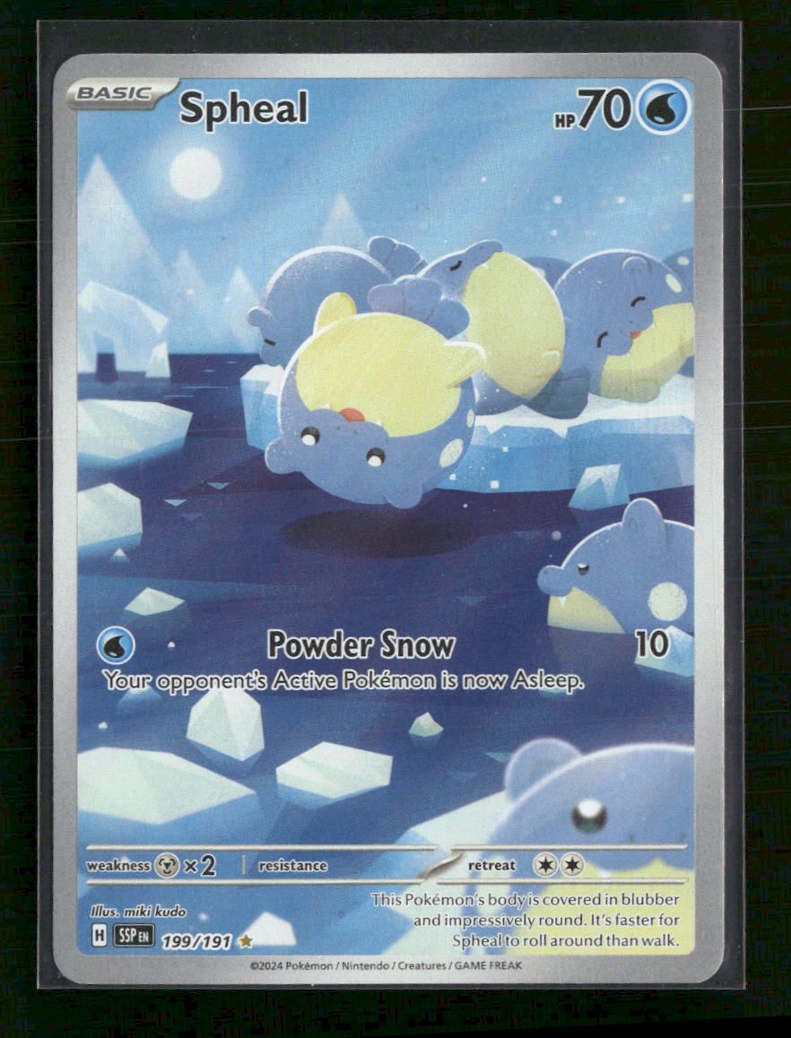 SV08: Surging Sparks Spheal #199/191