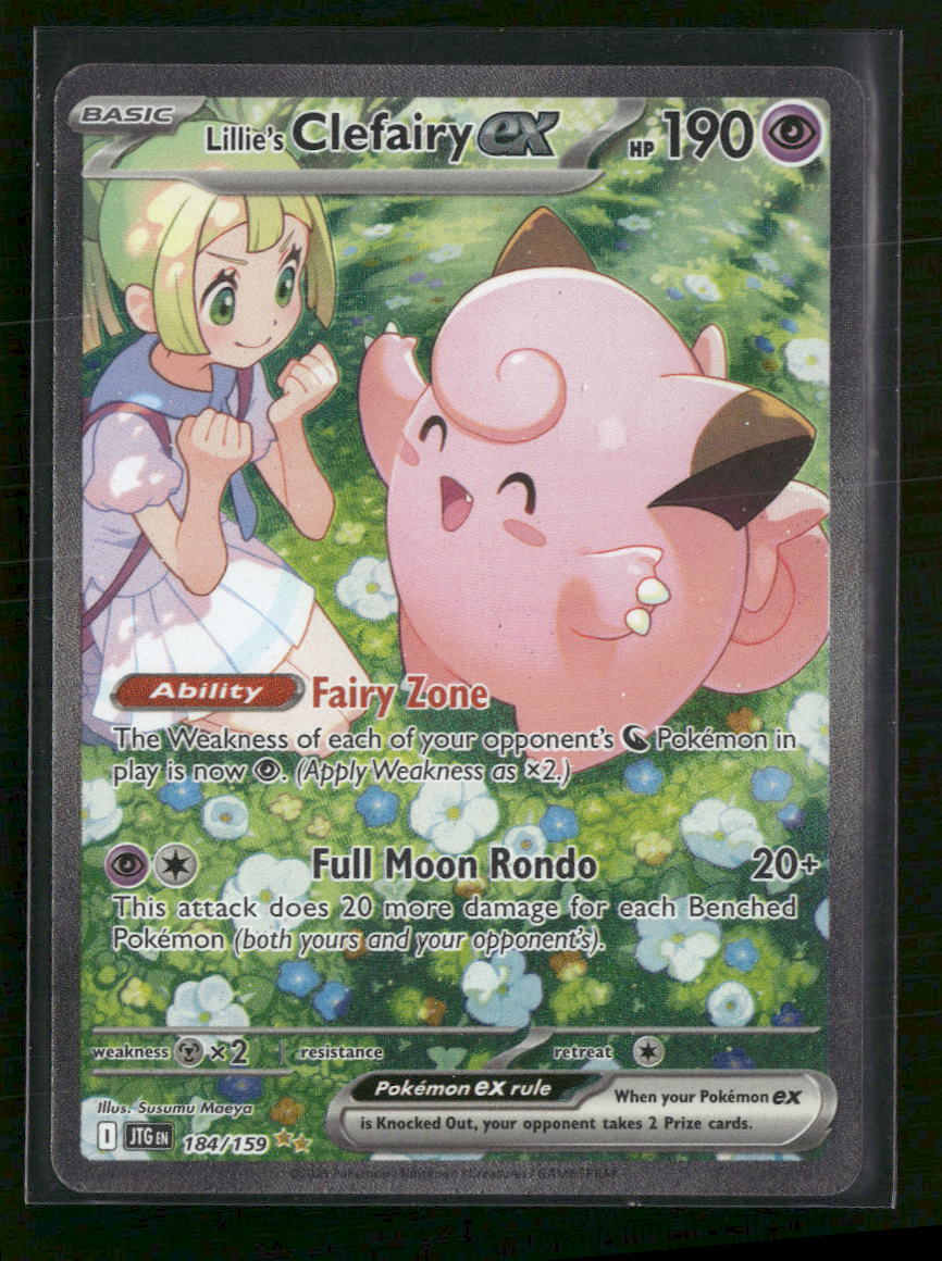 SV09: Journey Together Lillie's Clefairy ex #184/159