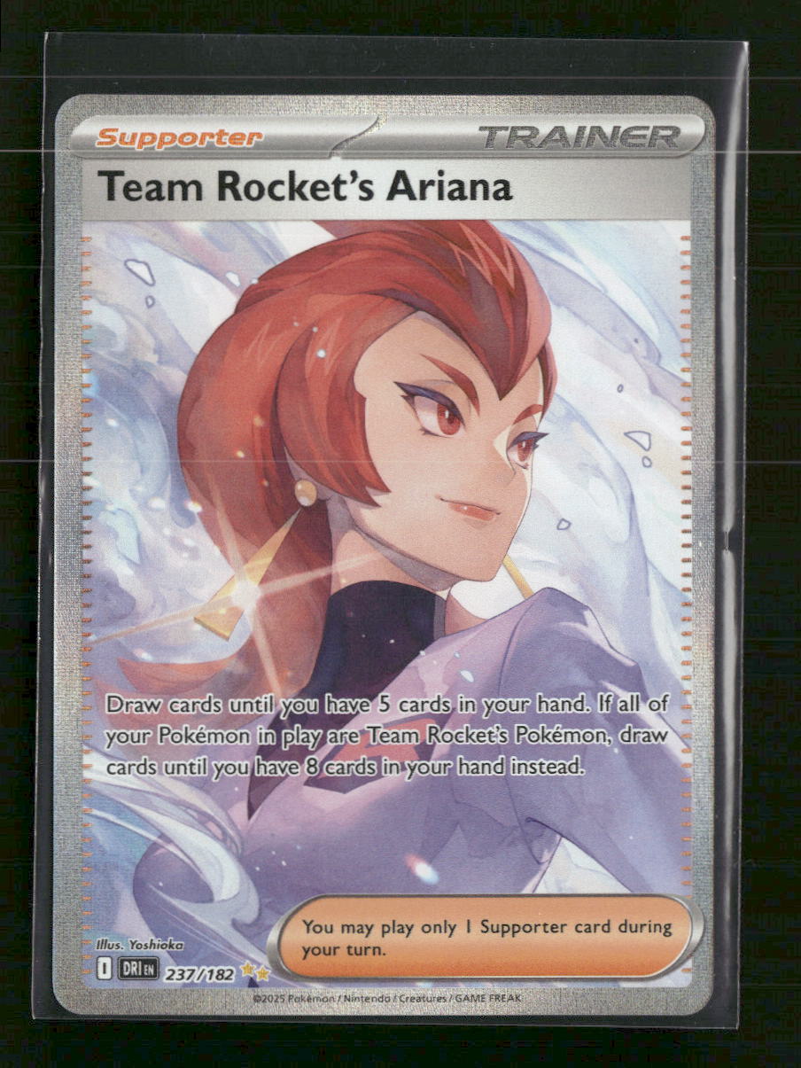 SV10: Destined Rivals Team Rocket's Ariana #237/182
