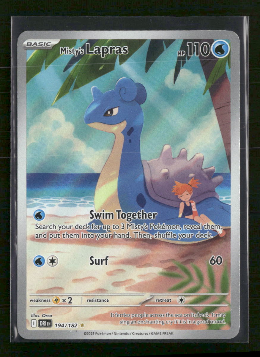 SV10: Destined Rivals Misty's Lapras #194/182