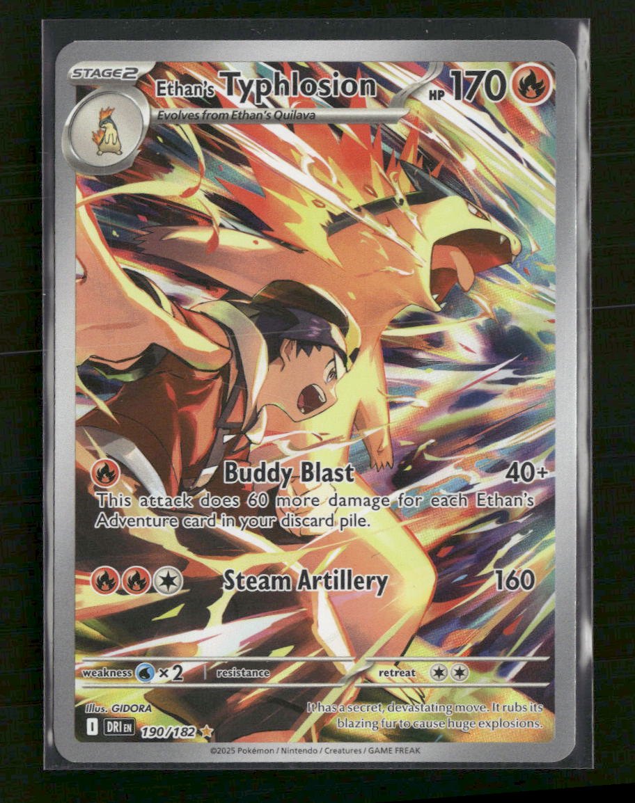 SV10: Destined Rivals Ethan's Typhlosion #190/182