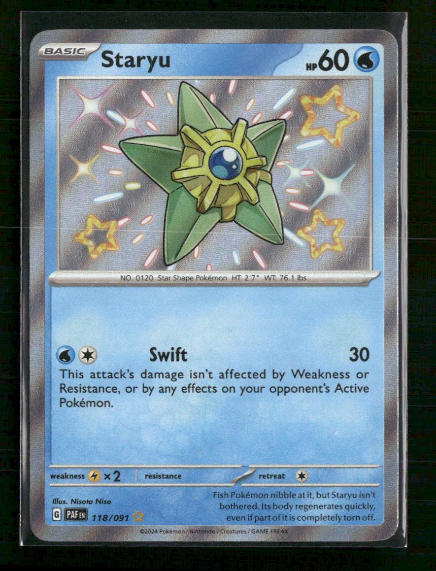SV: Paldean Fates Staryu #118/091
