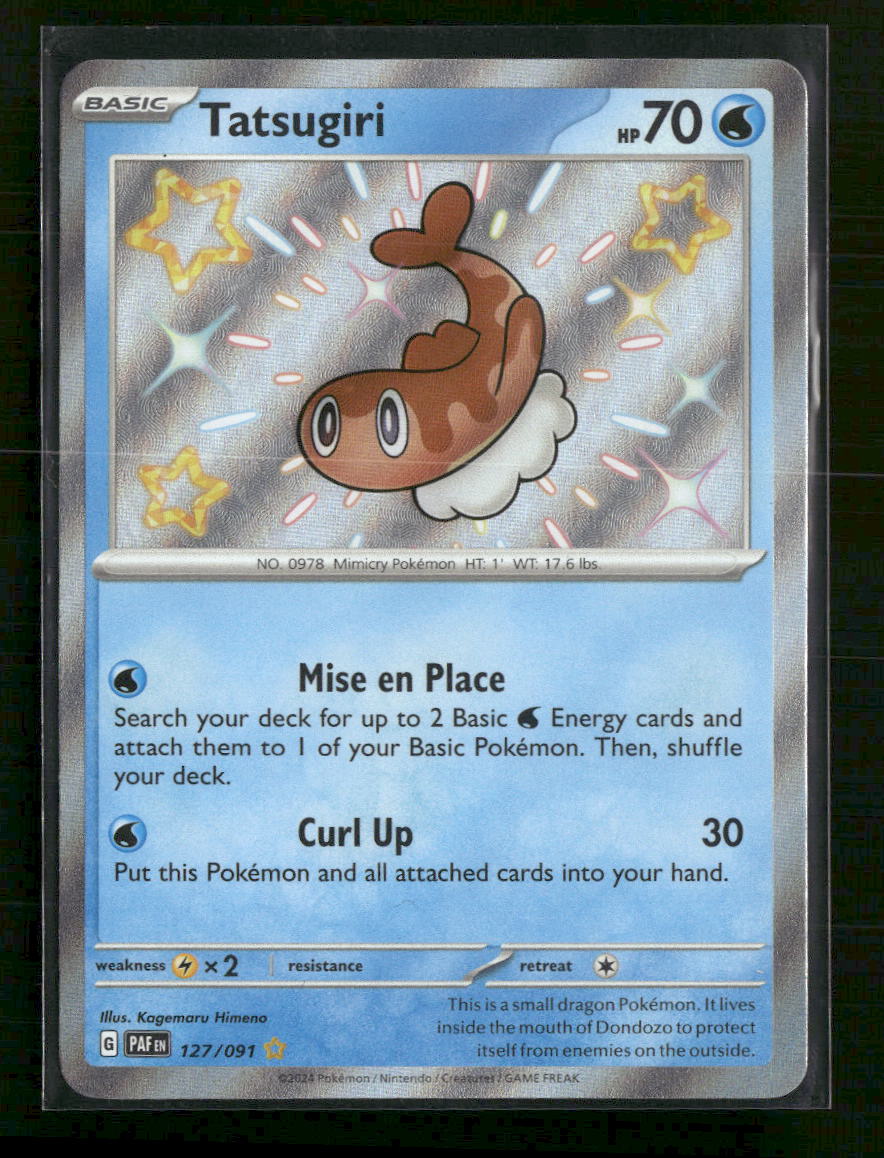 SV: Paldean Fates Tatsugiri #127/091