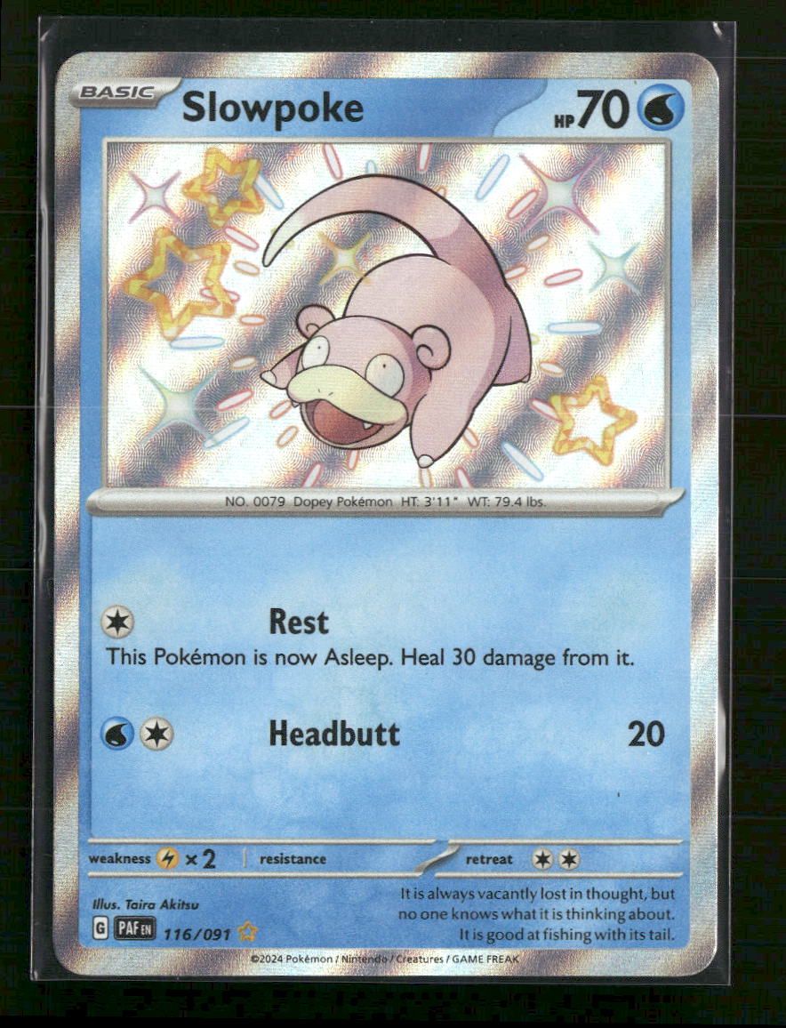 SV: Paldean Fates Slowpoke #116/091