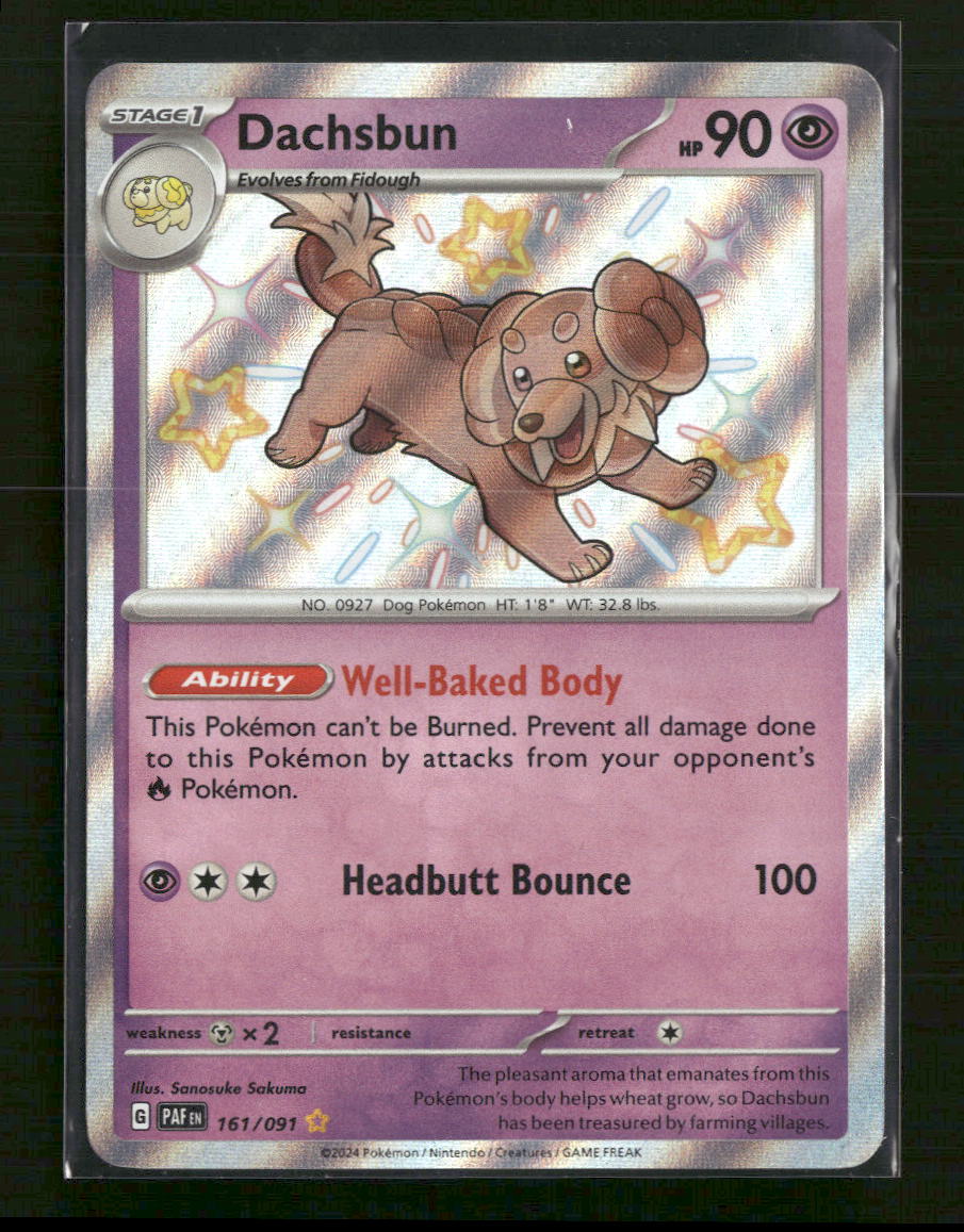 SV: Paldean Fates Dachsbun #161/091