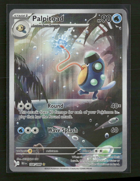 SV: Black Bolt Palpitoad #104/086
