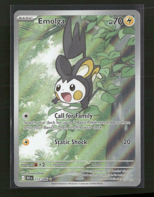 SV: Black Bolt Emolga #112/086