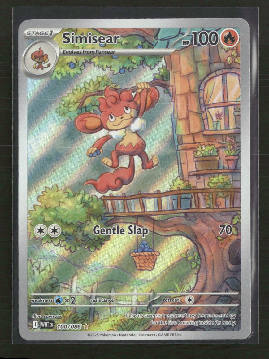 SV: White Flare Simisear #100/086