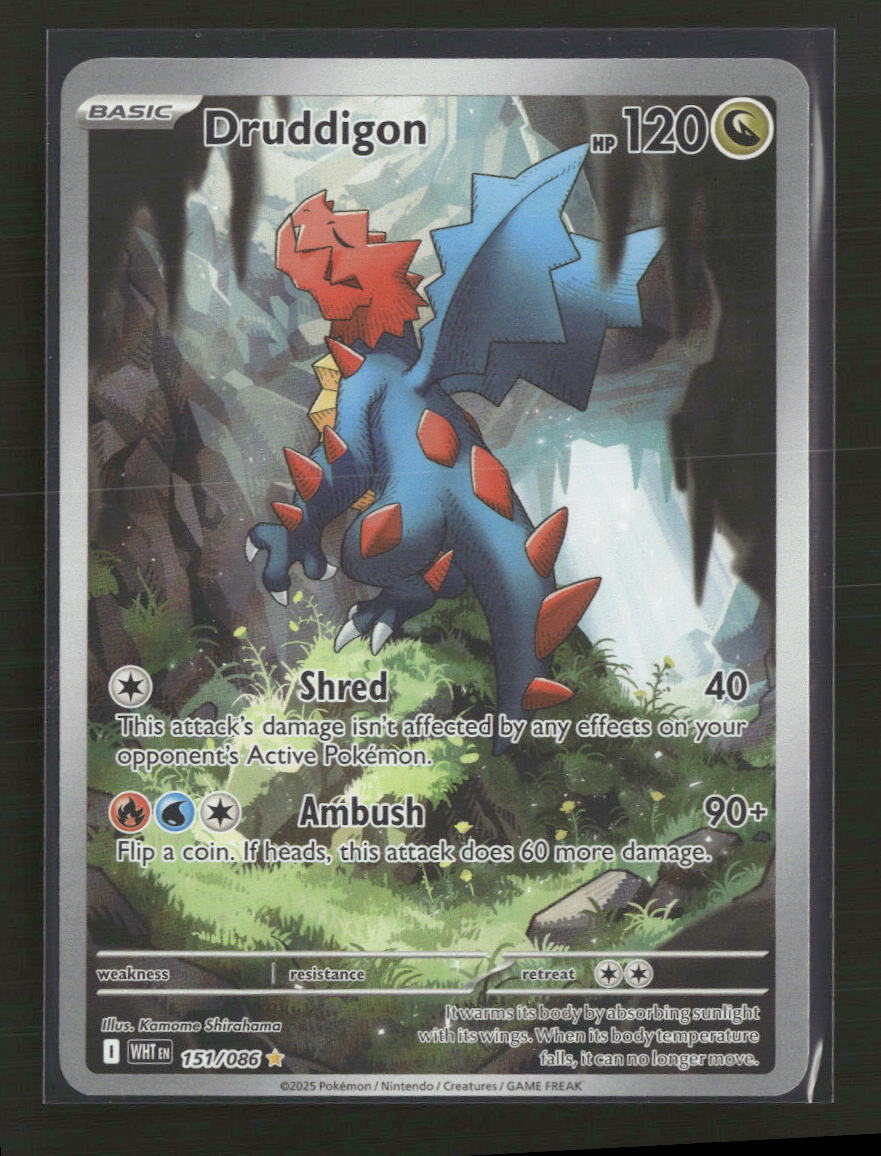 SV: White Flare Druddigon #151/086