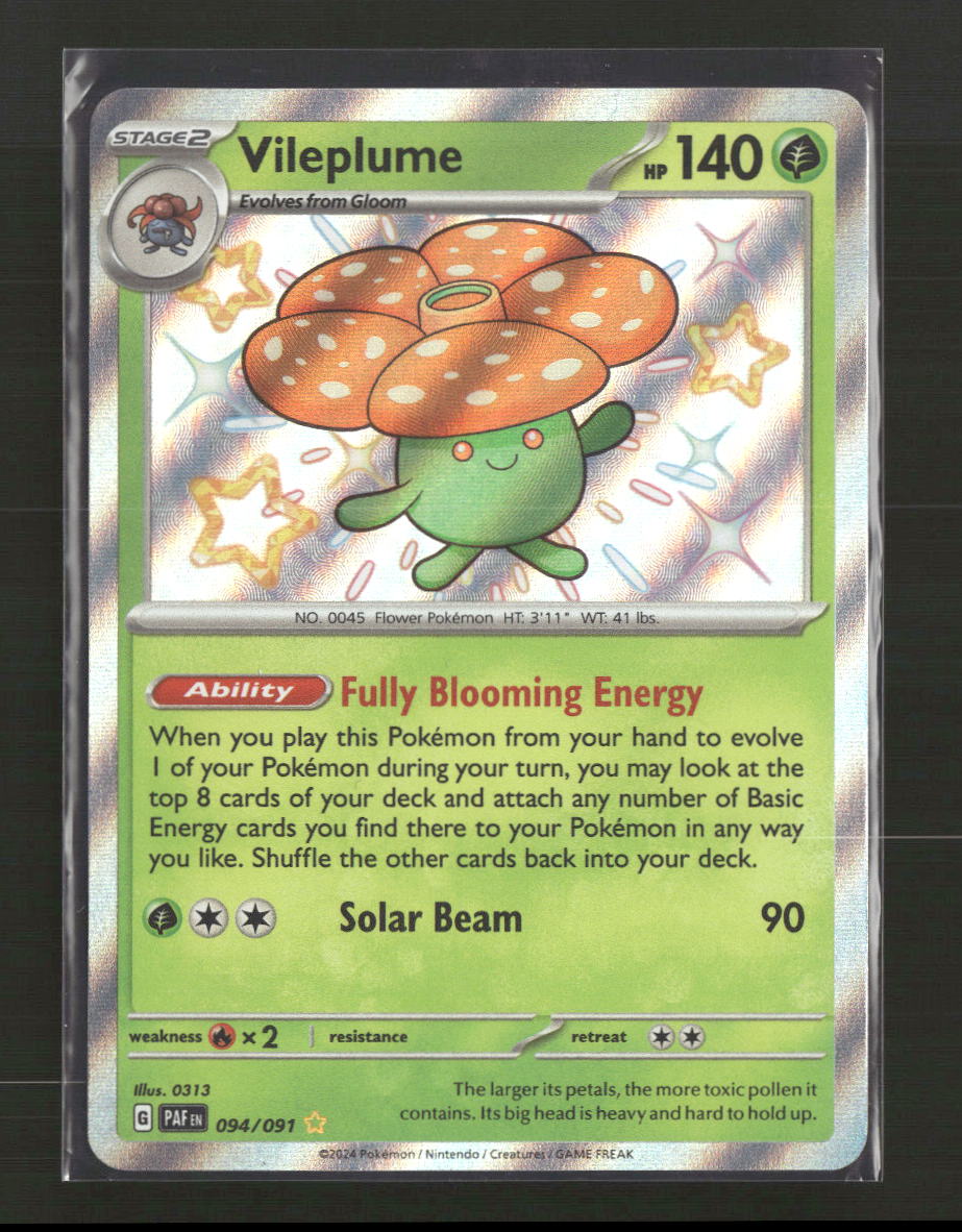 SV: Paldean Fates Vileplume #094/091