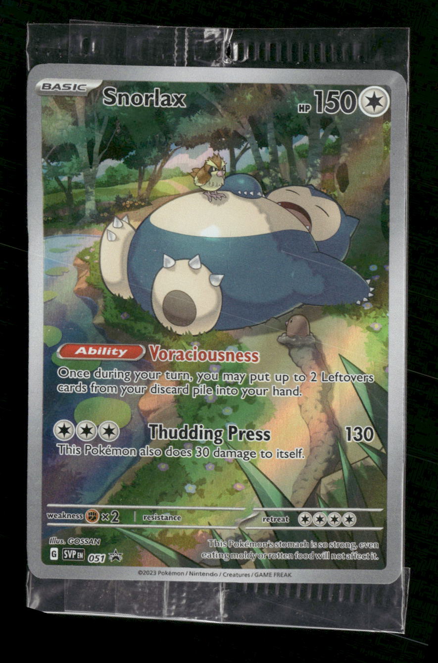 SV: Scarlet & Violet Promo Cards Snorlax #051