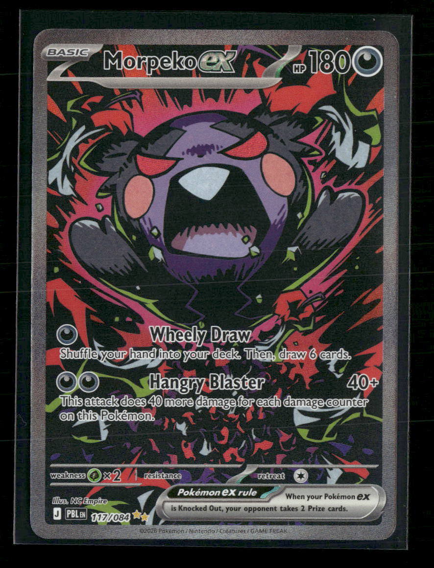 ME05: Pitch Black Morpeko ex #117/084