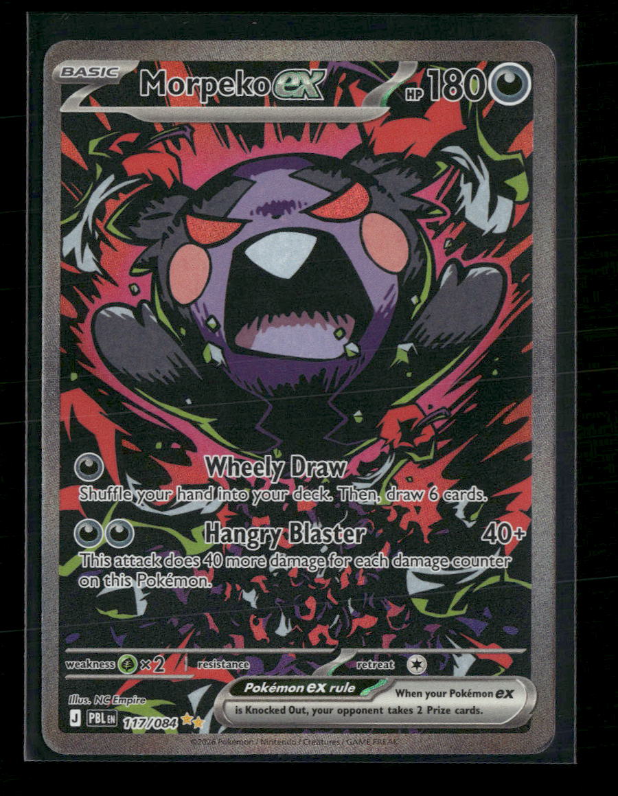 ME05: Pitch Black Morpeko ex #117/084