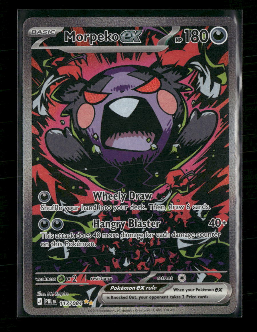 ME05: Pitch Black Morpeko ex #117/084