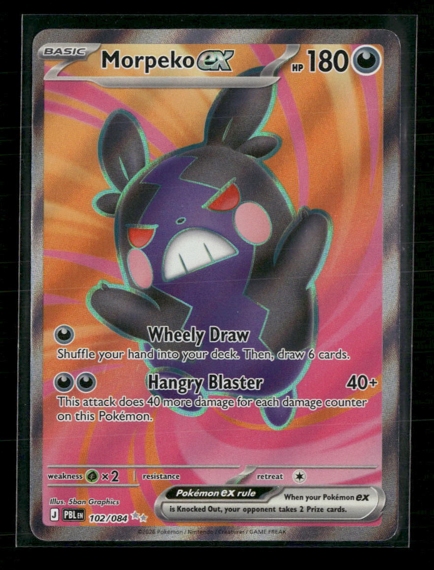 ME05: Pitch Black Morpeko ex #102/084