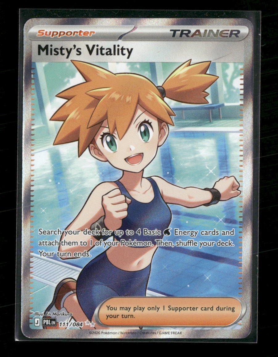ME05: Pitch Black Misty's Vitality #111/084