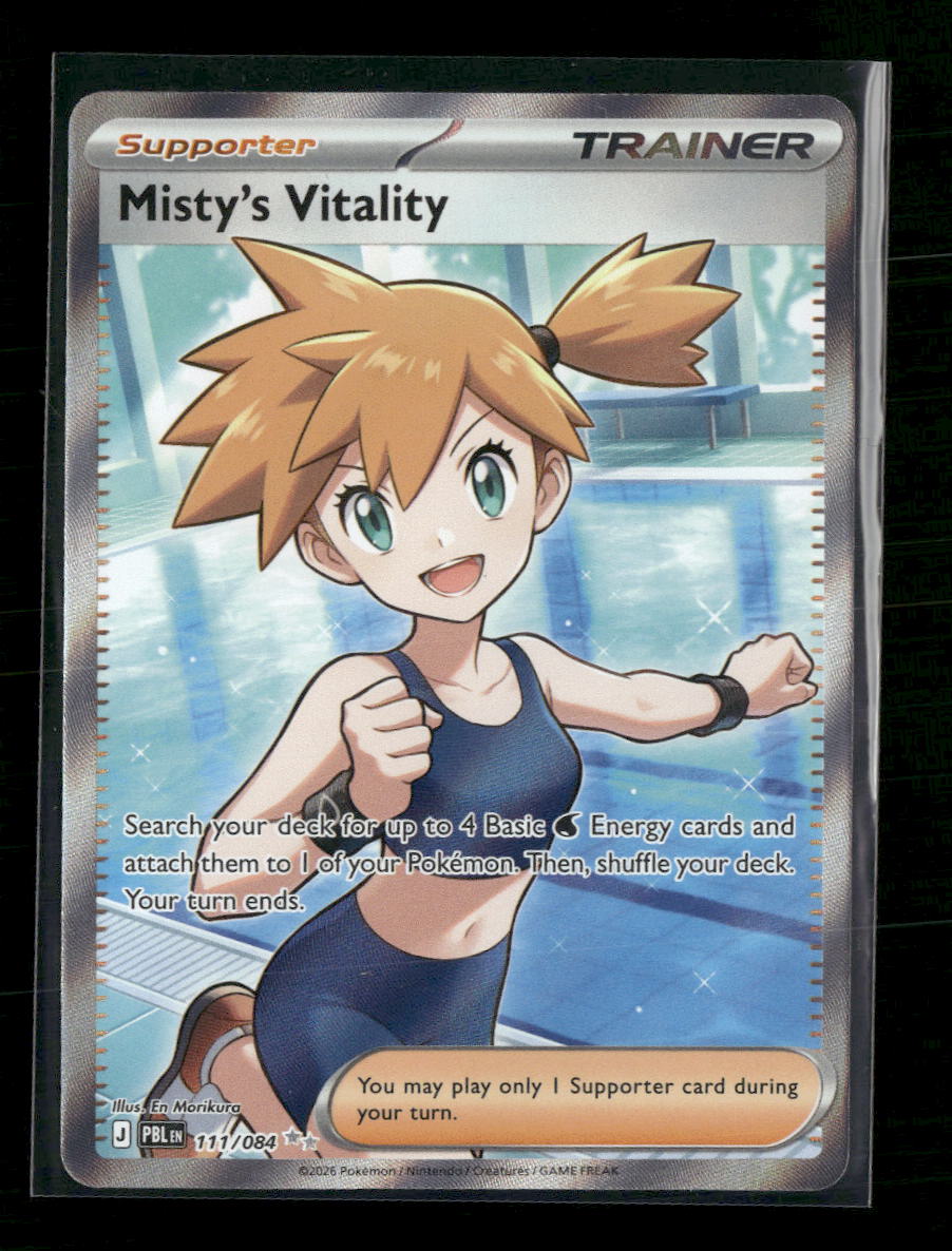 ME05: Pitch Black Misty's Vitality #111/084