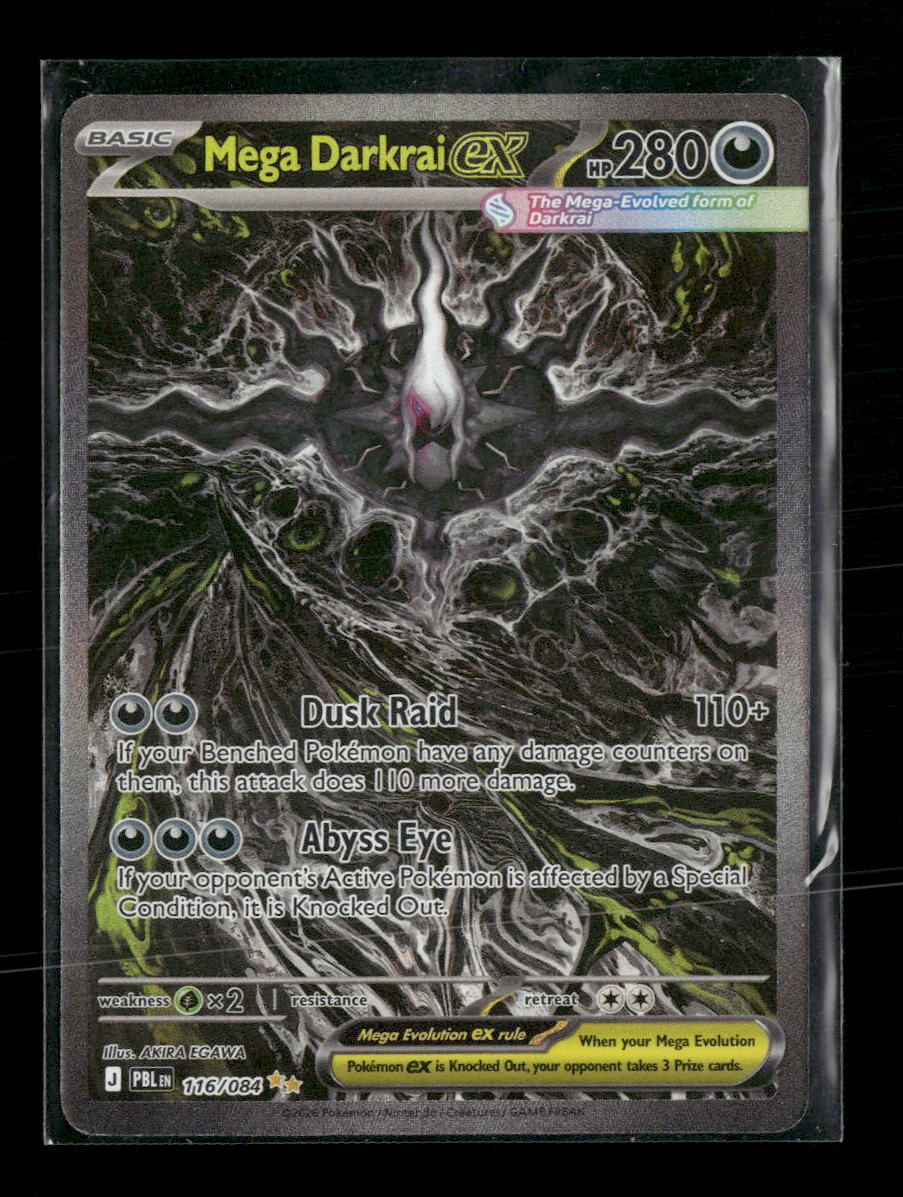 ME05: Pitch Black Mega Darkrai ex #116/084