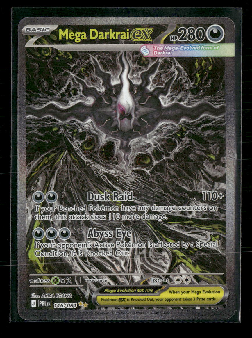 ME05: Pitch Black Mega Darkrai ex #116/084