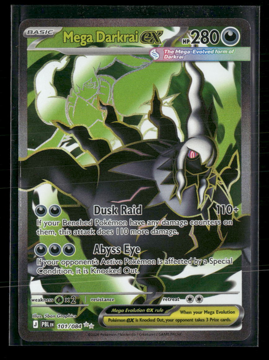 ME05: Pitch Black Mega Darkrai ex #101/084