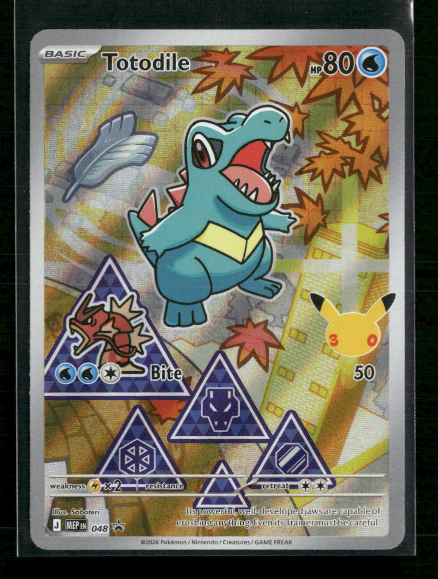 ME: Mega Evolution Promo Totodile #048