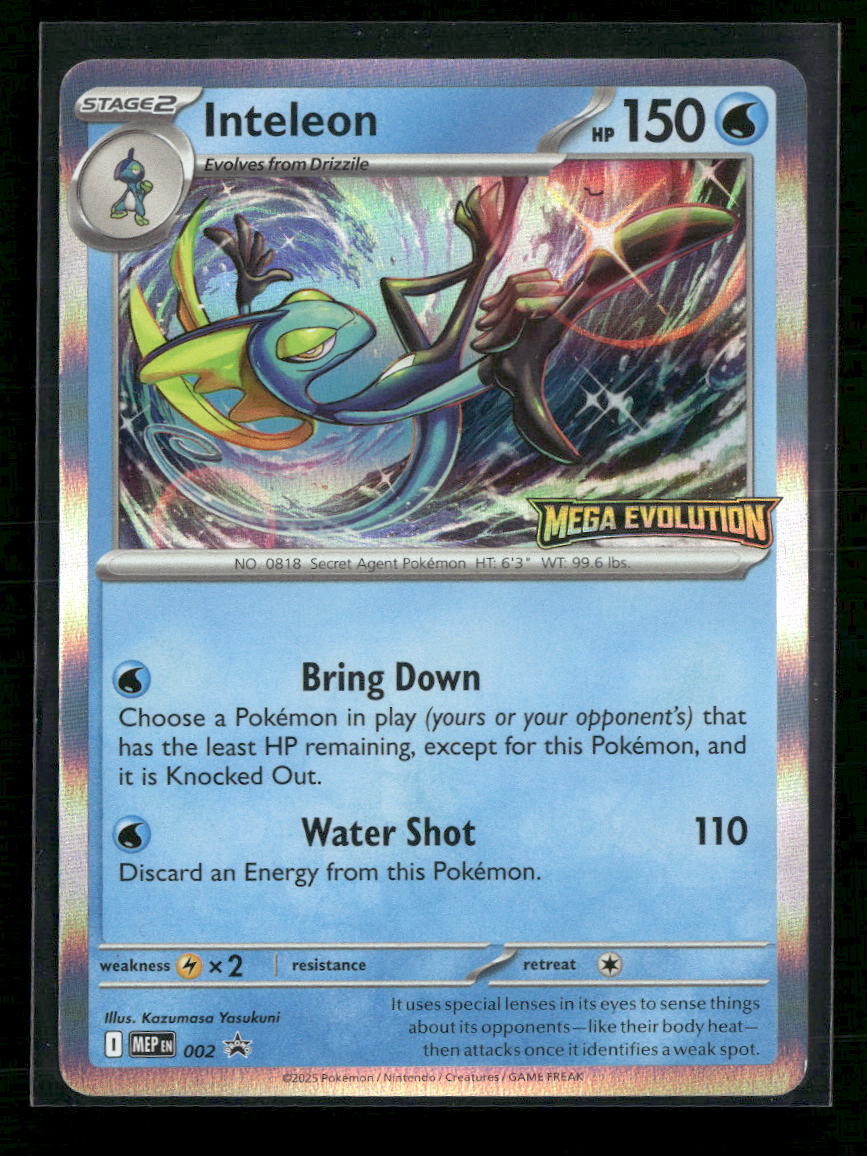 ME: Mega Evolution Promo Inteleon #002