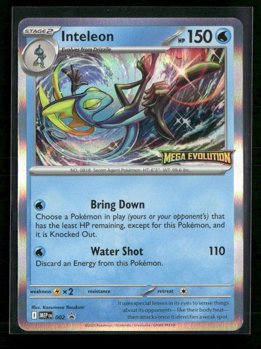 ME: Mega Evolution Promo Inteleon #002