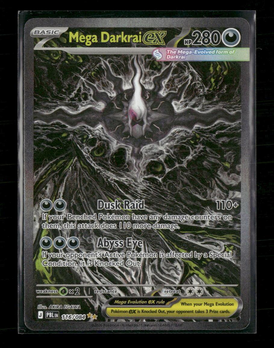 ME05: Pitch Black Mega Darkrai ex #116/084