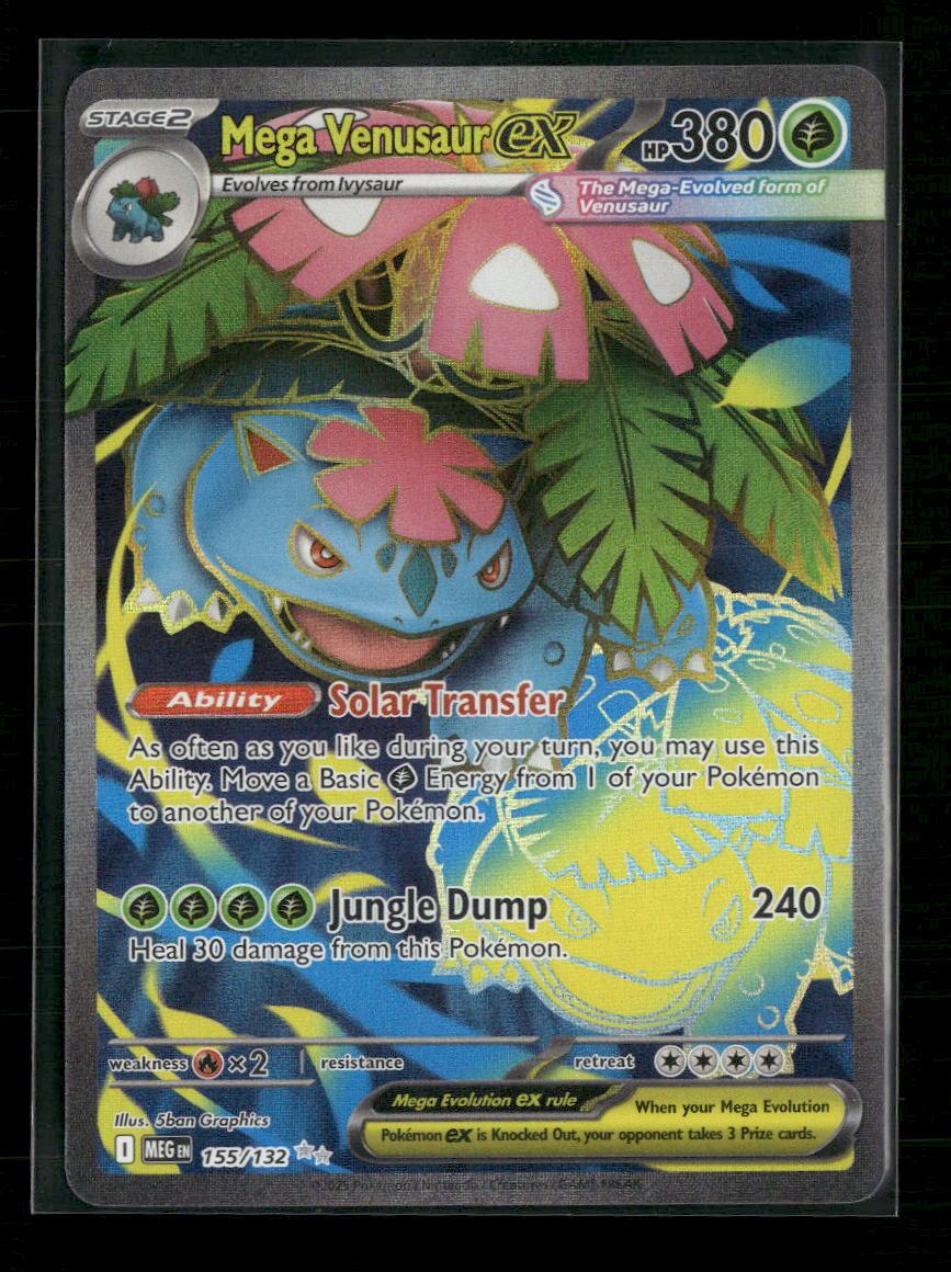 ME01: Mega Evolution Mega Venusaur ex #155/132