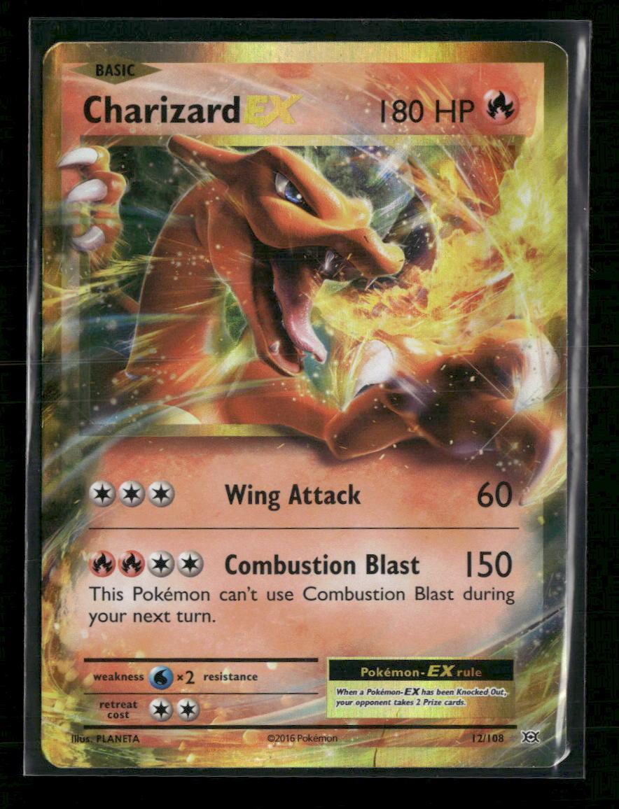 XY - Flashfire Charizard EX (12) #12/106 Damaged