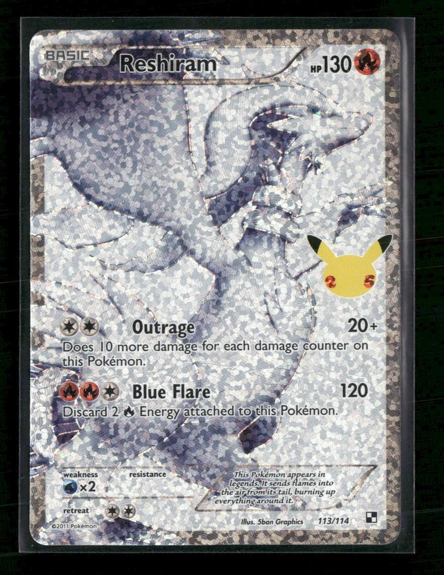 Celebrations: Classic Collection Reshiram #113/114