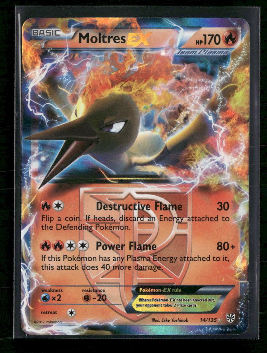 Plasma Storm Moltres EX (Team Plasma) #14/135