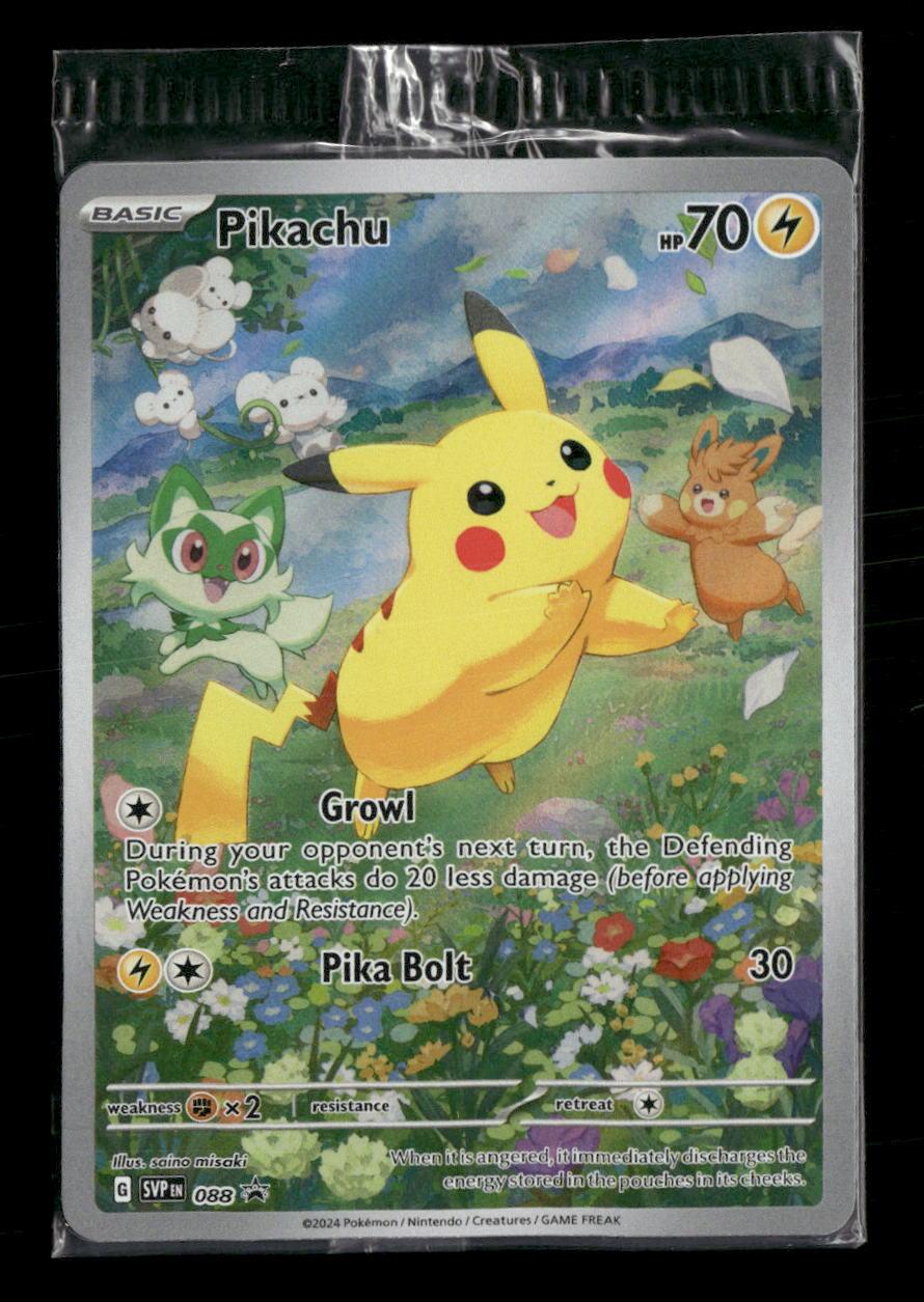 SV: Scarlet & Violet Promo Cards Pikachu #088