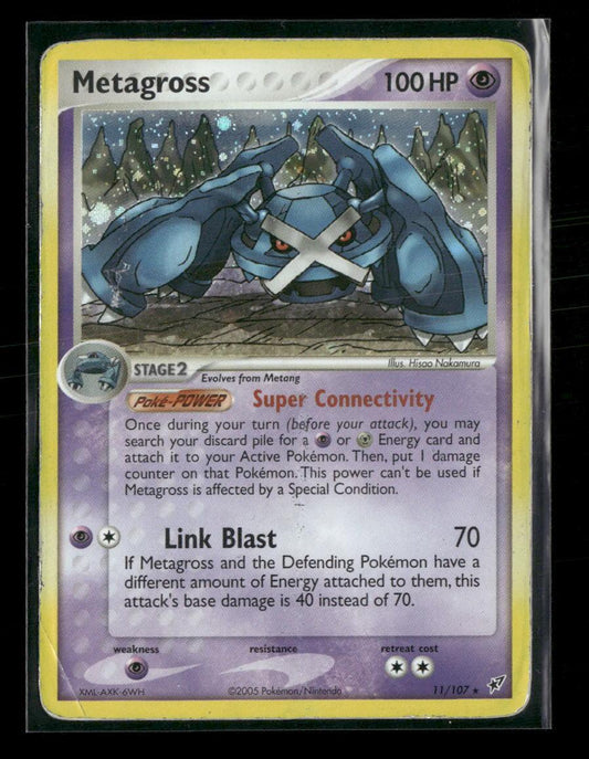 Deoxys Metagross #11/107 Damaged