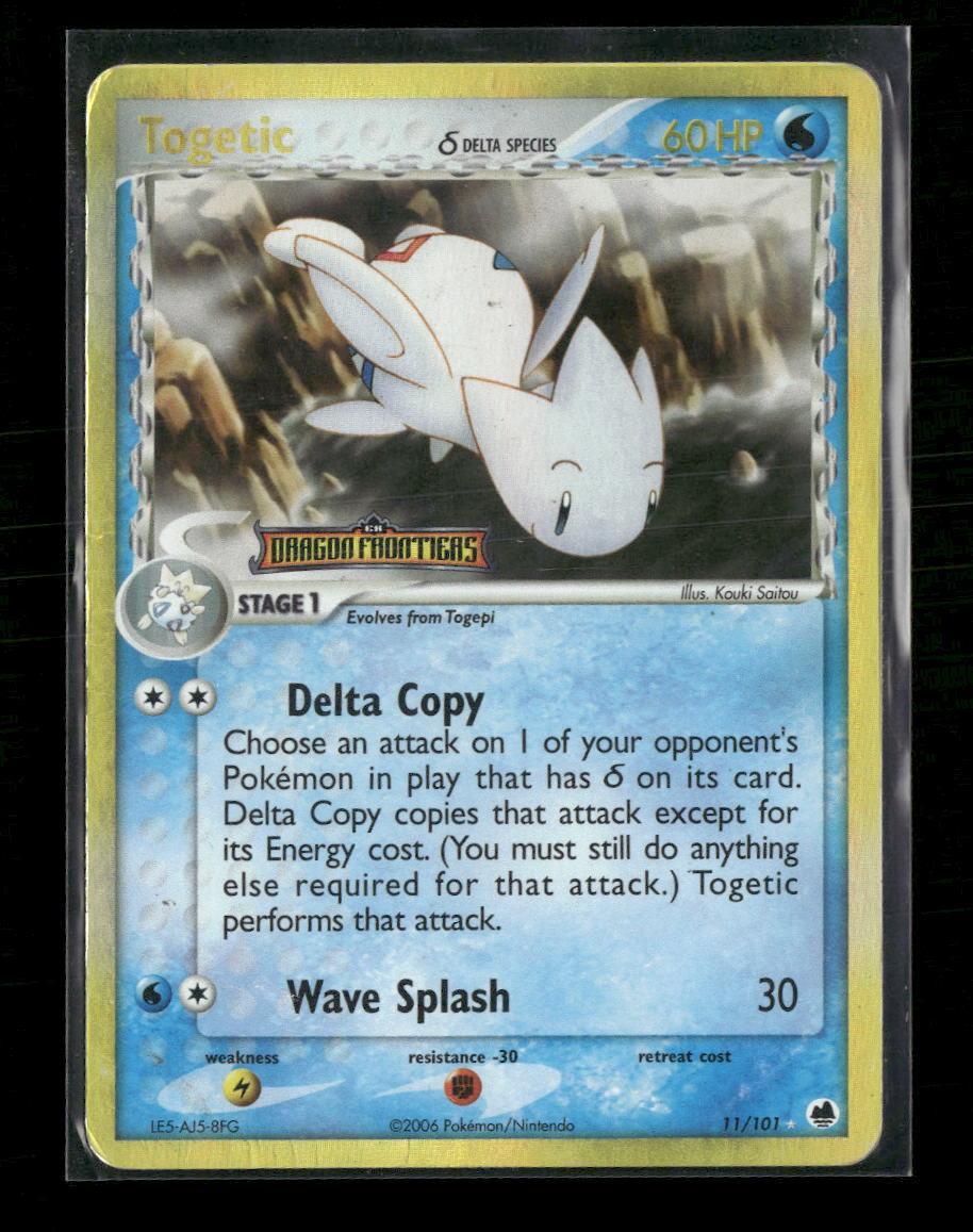 Dragon Frontiers Togetic (Delta Species) #11/101 Damaged
