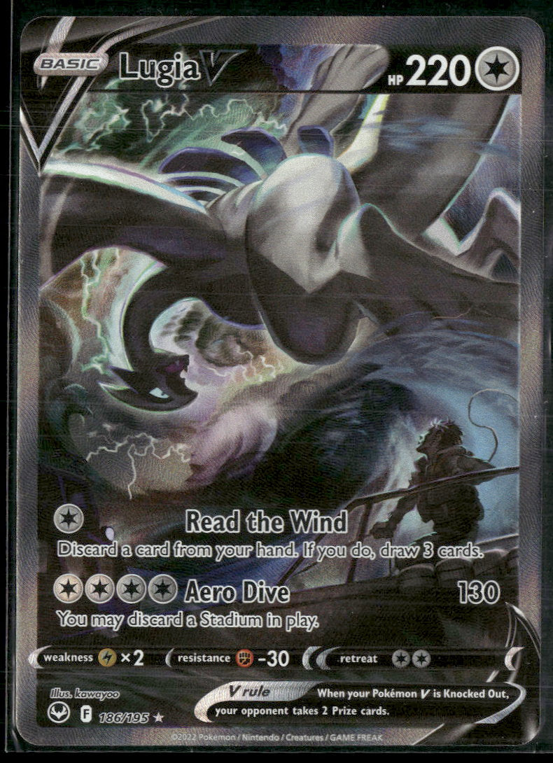 SWSH12: Silver Tempest Lugia V (Alternate Full Art) #186/195
