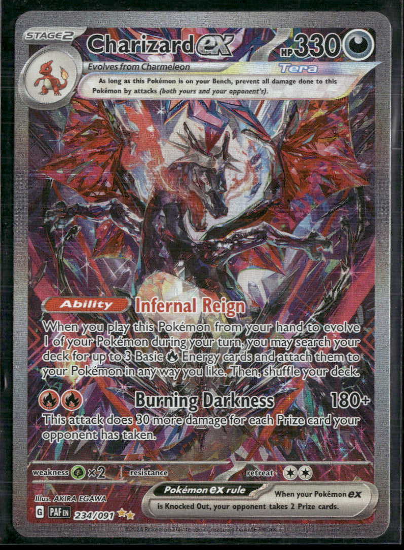 SV: Paldean Fates Charizard ex #234/091