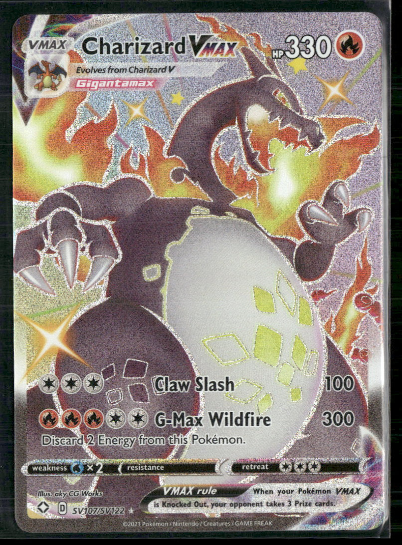Shining Fates: Shiny Vault Charizard VMAX #SV107/SV122