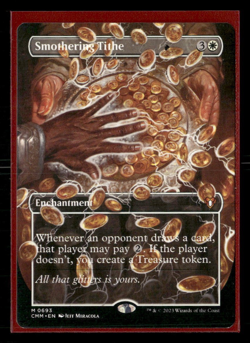 Commander Masters Smothering Tithe (Borderless) #693