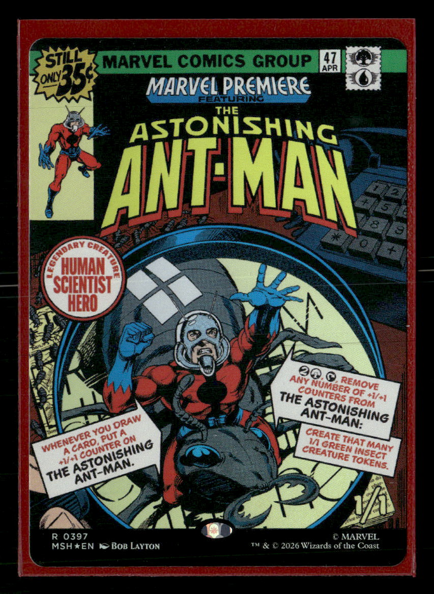 Marvel Super Heroes The Astonishing Ant-Man (Borderless) (Foil) #397