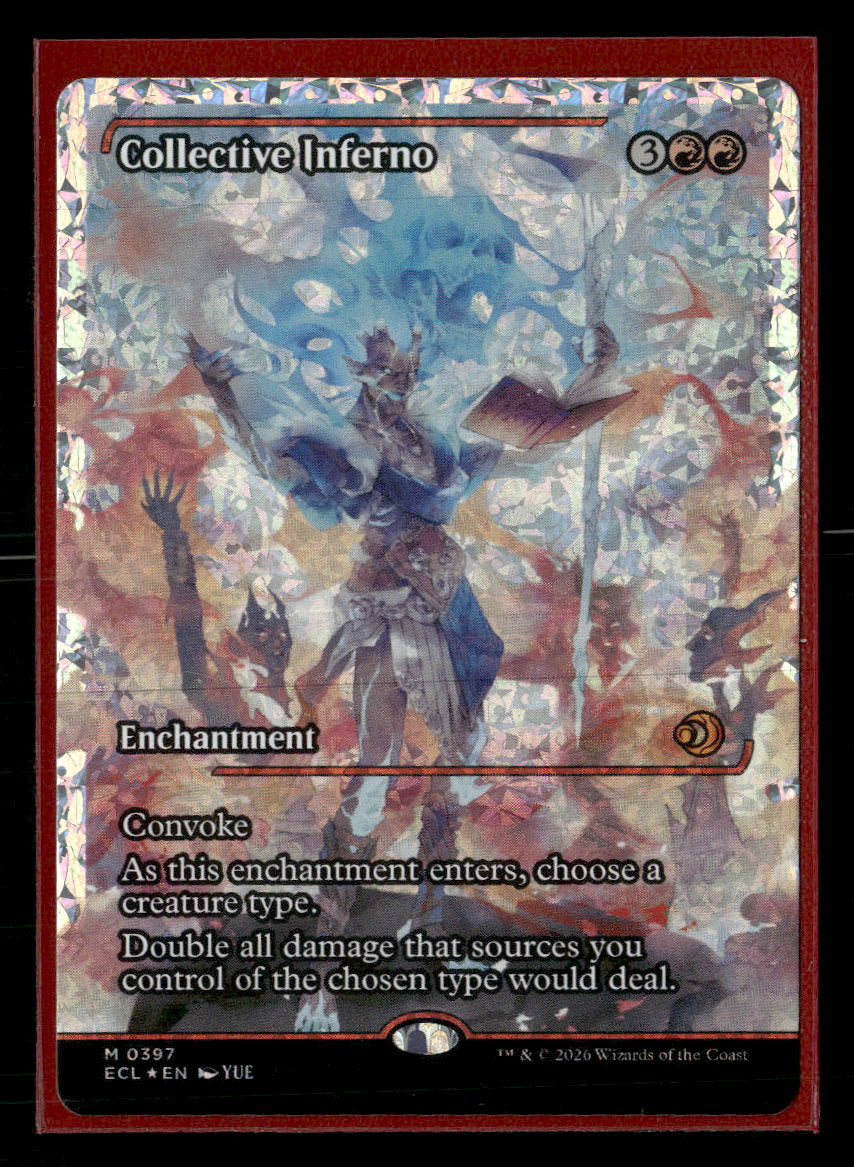 Lorwyn Eclipsed Collective Inferno (Showcase) (Fracture Foil) #397