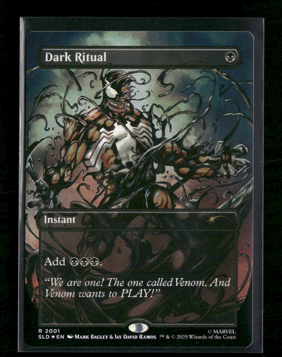 Secret Lair Drop Series Dark Ritual (2001) (Rainbow Foil) #2001