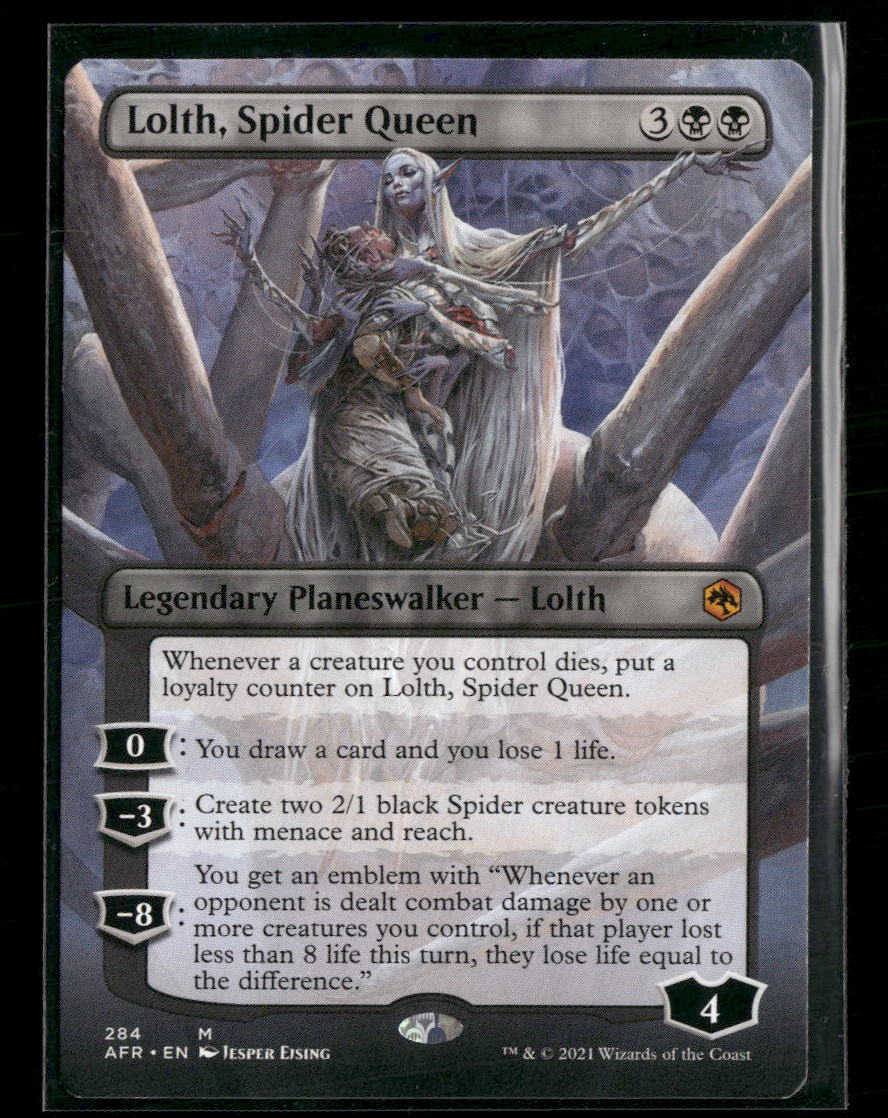 Adventures in the Forgotten Realms Lolth, Spider Queen (Borderless) #284