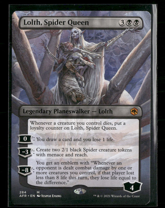 Adventures in the Forgotten Realms Lolth, Spider Queen (Borderless) #284