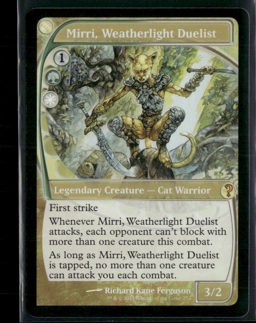 Mystery Booster 2 Mirri, Weatherlight Duelist (Future Sight) Foil #252