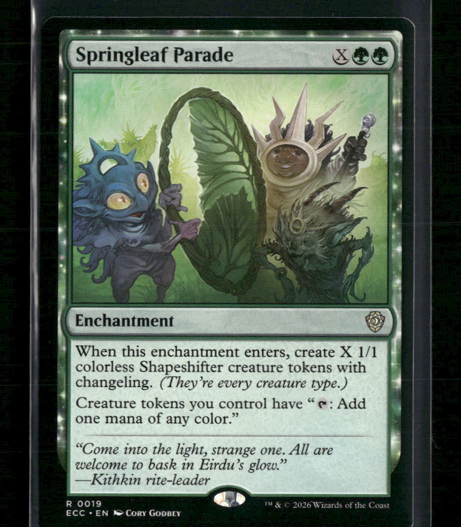 Commander: Lorwyn Eclipsed Springleaf Parade #19