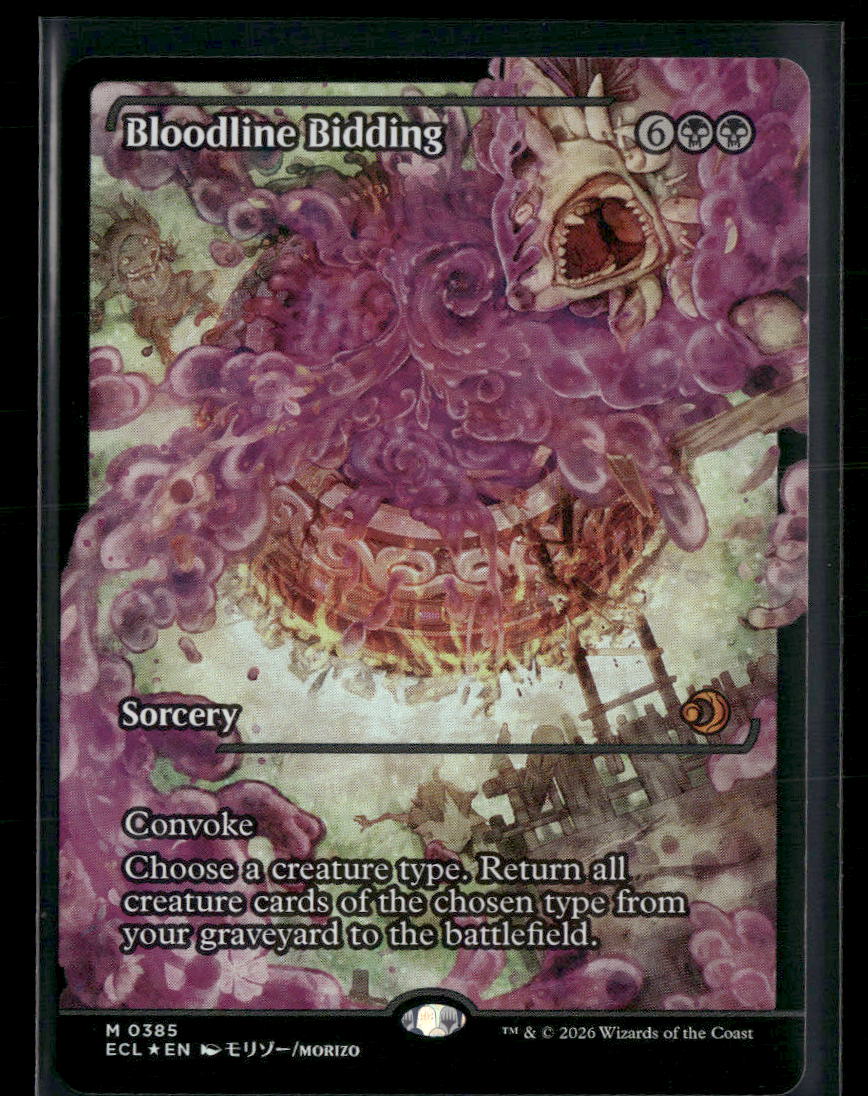 Lorwyn Eclipsed Bloodline Bidding (Showcase) Foil #385