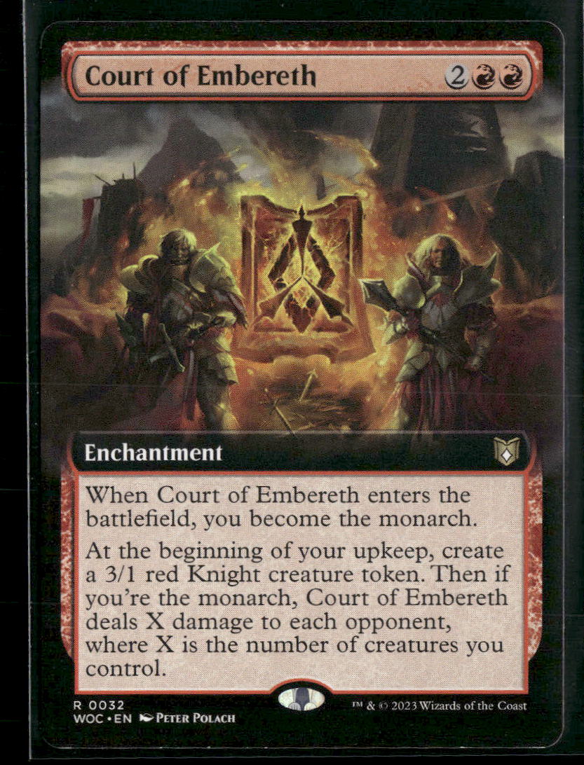 Commander: Wilds of Eldraine Court of Embereth (Extended Art) #32