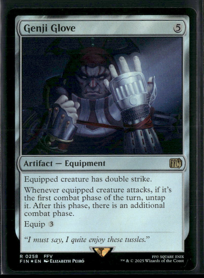 FINAL FANTASY Genji Glove Foil #258